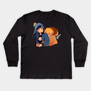 Crenny Hug! Kids Long Sleeve T-Shirt